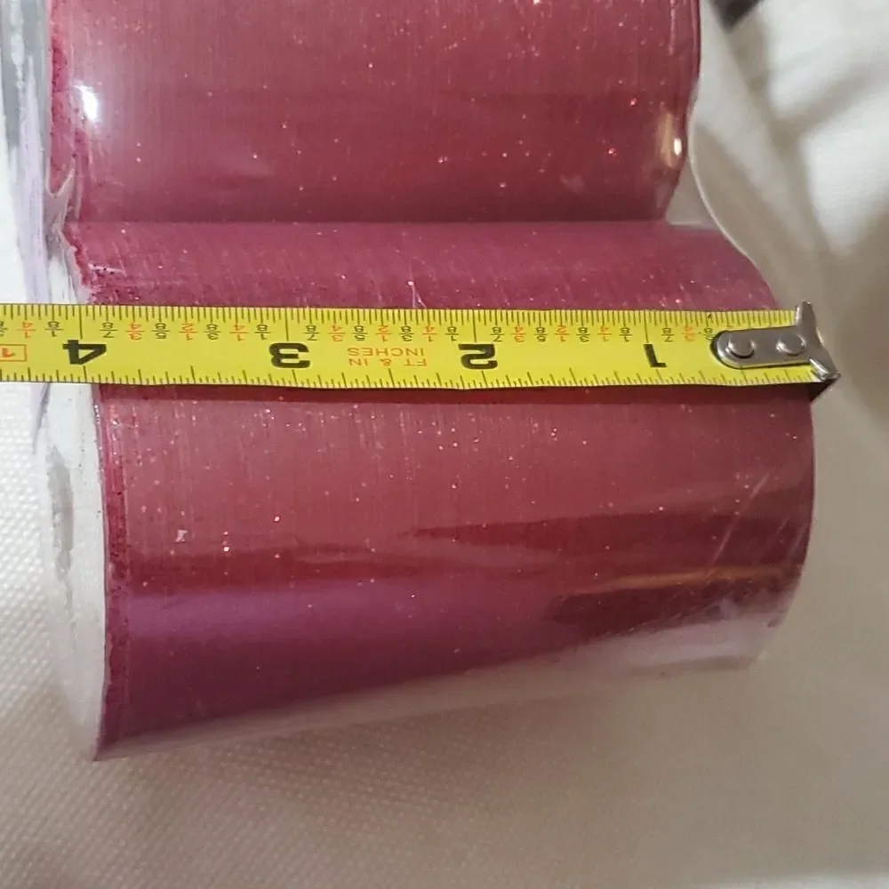 NWOT Red Pair of Christmas Candles